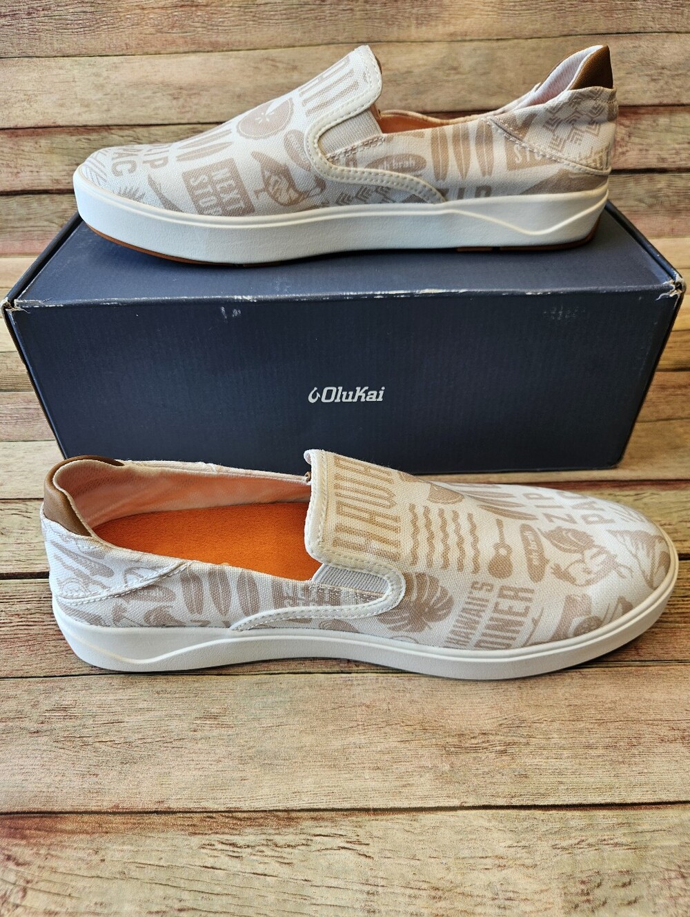 OluKai Pehuea Pa'i slip-on sneakers